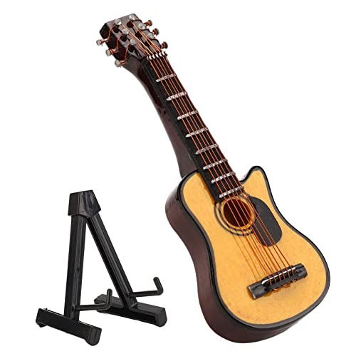 RvSky Modèle Ornement Mini Modèle de Guitare Brun Rougeâtre 3.3in Longueur Modèle de Guitare Miniature Décoration avec… - Les Beatles, Paul McCartney, John Lennon, RIngo Starr, George Harrison RvSky Modèle Ornement Mini Modèle de Guitare Brun Rougeâtre 3.3in Longueur Modèle de Guitare Miniature Décoration avec… – Image 8