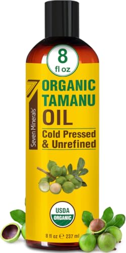 Seven Minerals USDA Organic Tamanu Oil