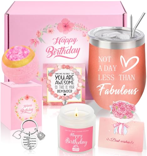 WITCOLOR Birthday Gifts for Women Birthday Presents for Her Unusual Birthday Hampers Pamper Gifts Box for Friends Mum Wife Girls Daughter Sister