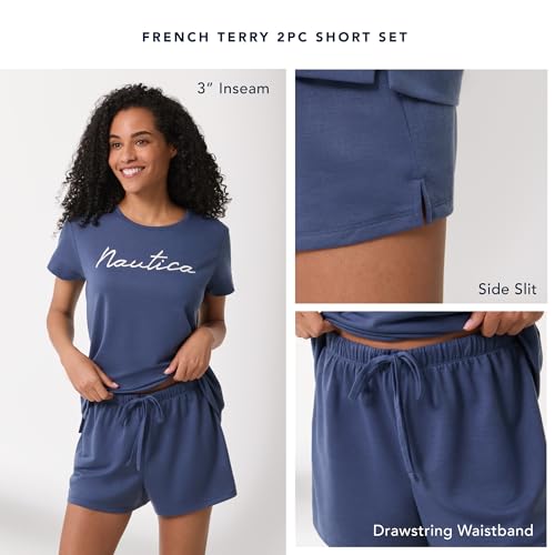 Image of Nautica Matching 2 & 4 Piece Pajamas for Women Set - Mix & Match Options