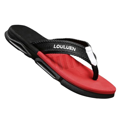 Men's Soft Comfy Flip Flop Slide Sandals - Non-Slip and Stylish Summer Beach Footwear