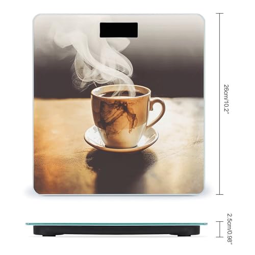 Báscula digital automática para peso corporal Hot Coffee miniatura 2