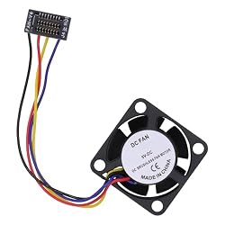 Hotend Cooling Fan for Bambu Lab P1 Series, Dual Ball Bearing Cooling Fan 2510 5V Fan for Bambu Lab P1P/P1S 3D Printer Hotend