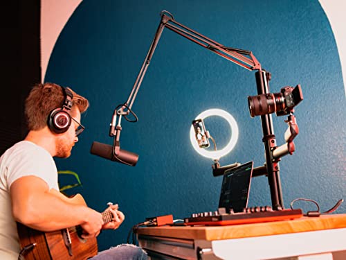 Gator Frameworks All-In- One Content Creator Tree With Light, Mic & Camera Attachments (Gfw-Id-Creatortree) #TOP3