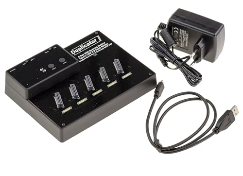 KALEA-INFORMATIQUE Klonstation Typ Dock für 5 M2-SSDs vom Typ SATA USB3-Link 5GB. Für Datenzugriff und Klonen von 1 SSD auf 4.