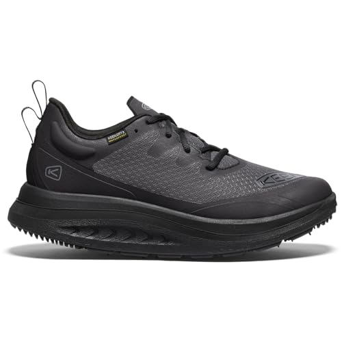 KEEN Men's Wk400 Performance Waterproof Walking Black2
