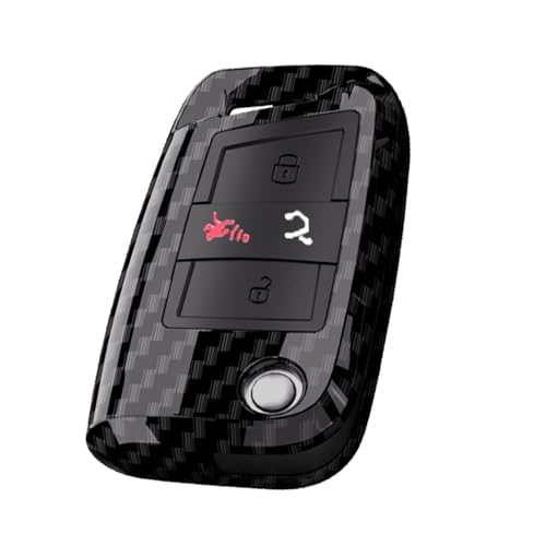Coque de clé ABS pour VW Golf 7 MK7 GTI protection rigide premium 4 boutons