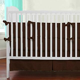 Amazon Com Crib Bed Skirts Brown Bed Skirts Crib Bedding Baby