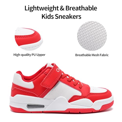 Kids Sneakers for Boys Girls Tennis Running Shoes Slip On Athletic Casual Lightweight Shoes Little Big Kid3