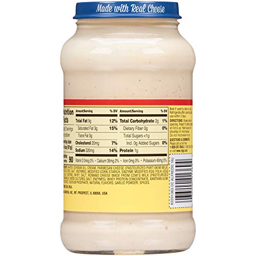 Ragu Pasta Sauce, Classic Alfredo, 16 oz - Thumbnail 3
