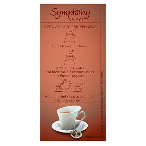 Image of Goodricke Symphony Select Premium Assam Tea 250gm Pack of 3 | Kadak Chai Patti | Milk Tea Assam | Premium Loose Leaves | Richer Taste Irresistible Aroma |