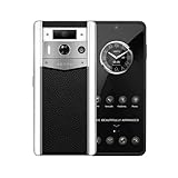 VERTU Metavertu 2 Ai Smartphone 5G with Calfskin White Ceramic Frame Web 3 Unlocked Android Cell Phone 50MP Camera 120Hz 1.5K AMOLED Display Dual SIM Fast Charge (Jade Black)