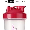 BlenderBottle Classic Shaker cup/Diet Shaker/Protein Shaker with Blenderball / 820ml - clear pink