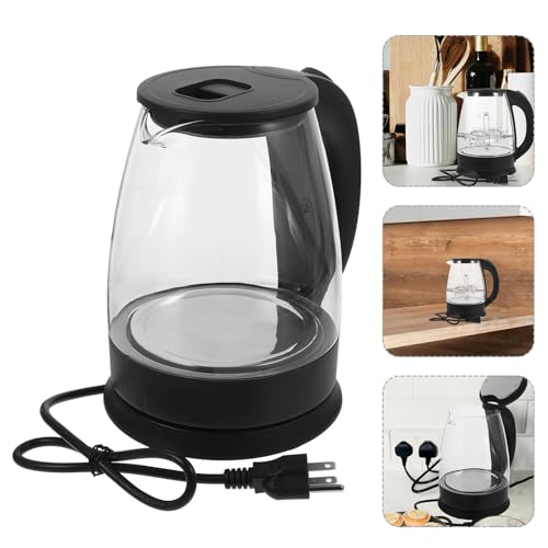 Hervidor eléctrico BESPORTBLE negro 1.8L 110V miniatura 3