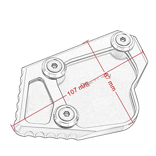 Béquille latérale de CNC de moto K1600GT pour pause en voyage - 3