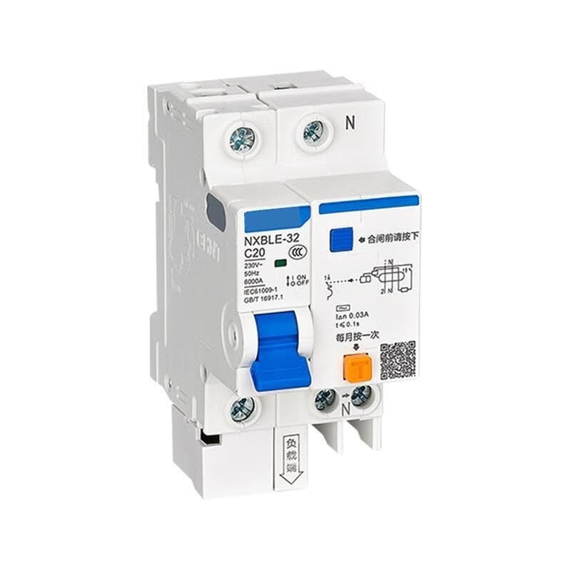 Disjoncteur différentiel NXBLE-32 1P+N D32 30mA 6kA tableau électrique monophasé