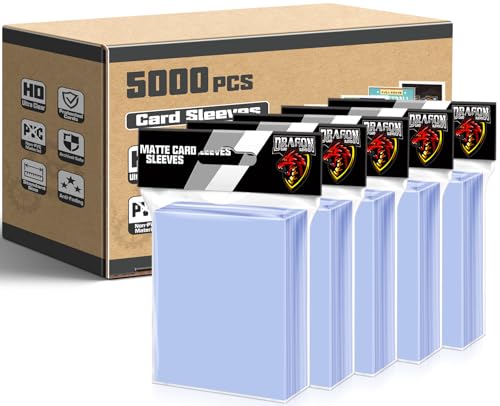 Amazon.co.jp: 5000枚 ペニーカードスリーブ トップローダー