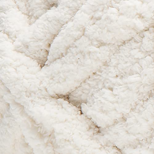 Bernat 16106262008P01 Blanket Extra Thick Vintage White Yarn - 1 Pack Of 600G/21Oz - Polyester - 7 Jumbo - Knitting, Crocheting, Crafts & Amigurumi thumb #1