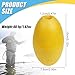 AGOOL Rope Floats Marine Buoy Float, 4/8pcs Crab Trap Floats Deep Water Fishing Marker Buoys Oval Water Float Ski Rope Floats Anchor Float for Boats Swimming Pool Kayak Crabbing Trail Dock