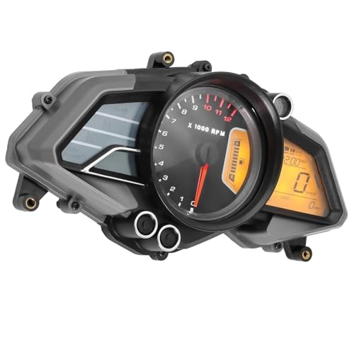 Tachymètre jauge instrument LCD à affichage numérique pour moto Pulsar