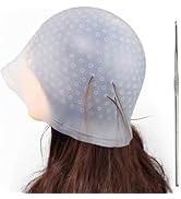 Highlighting Cap, Highlighting Kit Hair Blonde Highlighting Kit Hair Streaking Kit for Profession...