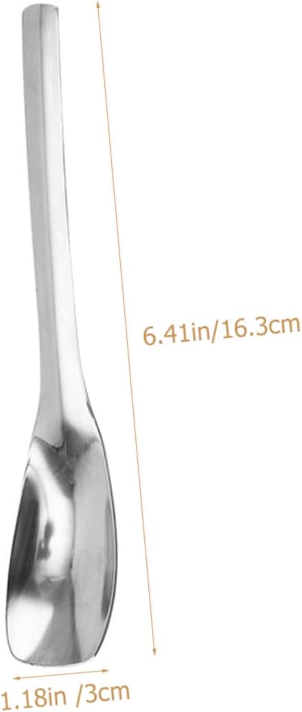 Stainless Steel Salad Servers Set, Long Handle, 2 Pieces