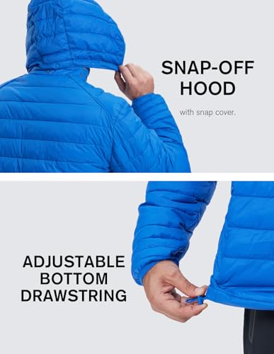 fit space Men's Insulated Synthetic Down Puffer Jacket Winter Warm Coat Quilted Water Resistant Packable Hiking Camping4