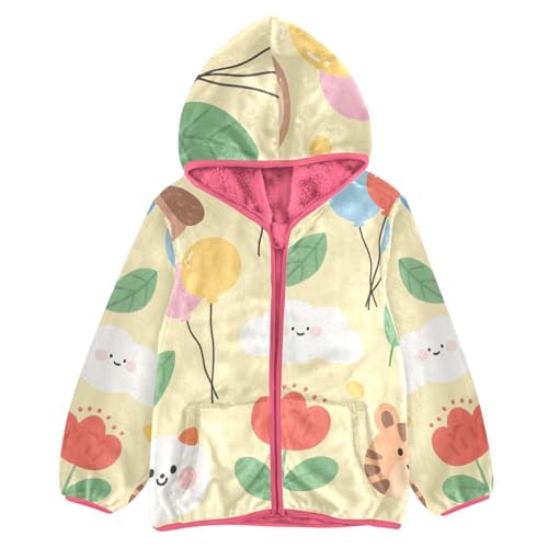 GuoChe Cute Animal Sherpa Coat