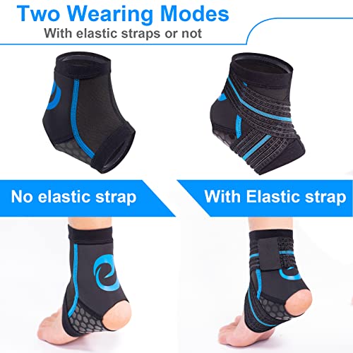 Nvorliy NLJH10029-XL Ankle Brace For Swimming, Aquatic, Scuba Diving, Surfing, Paddle Boarding, Water Sports Or Injury Recovery, Neoprene Compression Ankle Wrap & Foot Support thumb #3