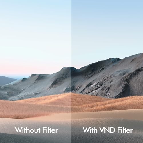 Image of Magnetic Variable ND2-ND32 ND Lens Filter (VND 1-5 Stops) for for iPhone 17 Pro /Pro Max - Neutral Density Effect Filter (Requires GiAi Magnetic Case - Sold Separately)