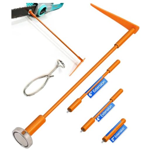 Firewood Measuring Tool, 1 Pack Magnetic Chainsaw Cutting Fire Wood Marker