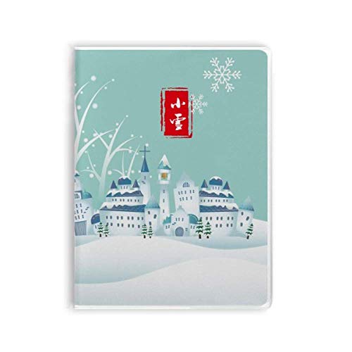 Carnet de notes Snow Twenty Four Solar : la couverture souple qui ne s'abîme pas