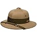 Produktbild Stetson Waxed Cotton Tropenhelm - Hut im Safari-Stil - Wasserabweisender Abenteuerhut - Damen & Herren - Frühjahr/Sommer Khaki XL (60-61 cm)