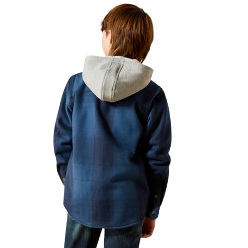 Ariat Boy's Blue Nights Retro Shirt Jacket2