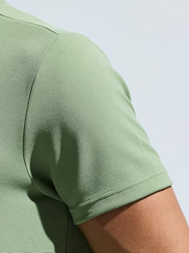 Image of Men Wrinkle Resistant Moisture Wicking T-Shirt with Stylish Chest Logo|Men Sports Tshirt|Moisture Wicking T-Shirt