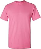 Gildan womens Heavy Cotton 5.3 oz. Missy Fit T-Shirt(G500L)-AZALEA-M