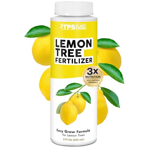 Lemon Tree Fertilizer – Liquid Plant Food for Healthy Growth & Blooms, 8 oz