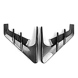 luz antiniebla Para Model 3 Y 2021, 1 Par, Estilo De Fibra De Carbono Negro Brillante, Guardabarros Delantero Izquierdo Y Derecho, Cubierta De Protección De Flanco De Cámara Embellecedora