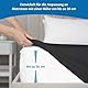 Flowen Spannbettlaken 150x190 cm Mikrofaser Spannbetttuch Dunkelgrau für Bett Atmungsaktive Hypoallergene Bettlaken Anti-Milbe Leicht Weich und Knitterfrei mit 30 cm Tiefe Tasche Maschinenwaschbares
