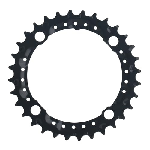 BODYA Rundes MTB Fahrrad Kurbelkettenblatt, Dreifach-Kettenblatt-Set 22/32/44t 104/64BCD