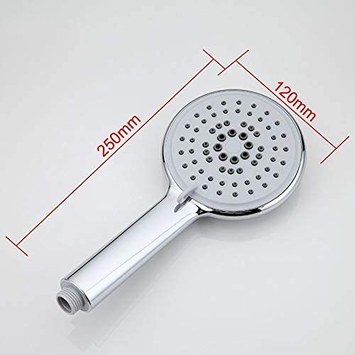 alcachofa de la ducha Cabezal de ducha Circular con ahorro de agua, ajuste de tres etapas, accesorios de baño de ducha de mano de plástico Abs