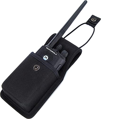 Image of LUITON Universal Radio Case Two Way Radio Holder Universal Pouch for Walkie Talkies Nylon Holster Accessories for MOTOROLA MT500, MT1000, MTS2000 and Similar Models(4pack)
