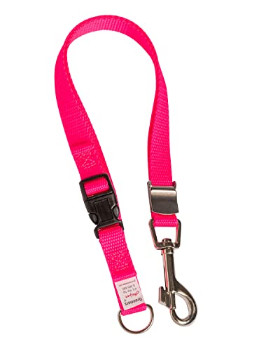Groomers Helper Patented 5/8 Loop - Pet Grooming Safety Loop for Dog Bathing Dog Grooming & Trimming (Pink)