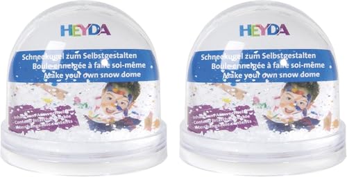 Heyda Schneekugel 9cm (2)