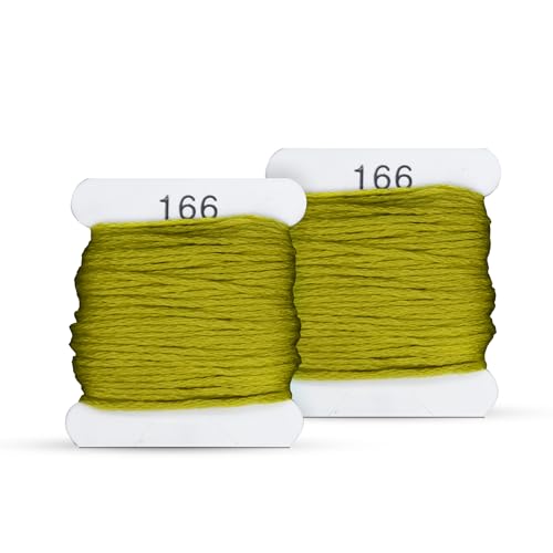 Image of Embroidery Floss Kit and Refills - Cotton Threads - DMC Color Coding for Cross Stitch, String Crafts, Friendship Bracelets