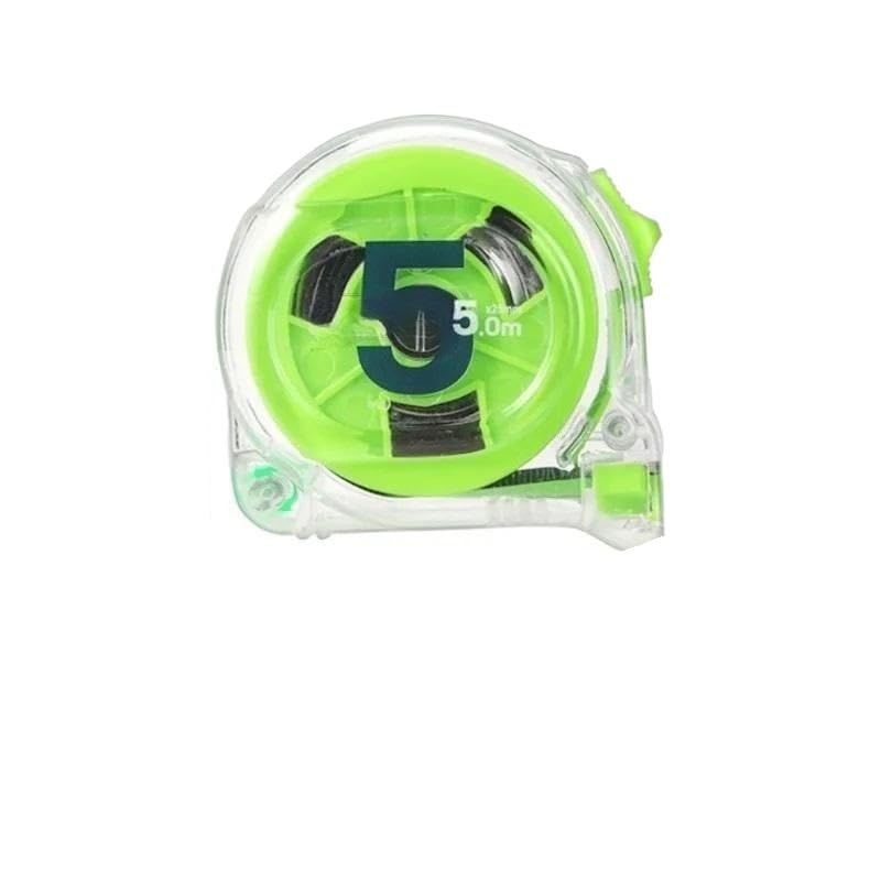 Metro a Nastro metrico di precisione Righello Fluorescente autobloccante Righello di misurazione Nastro di misurazione Righello for Metro allargato (Color : 5m x 25mm)