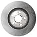 ACDelco Silver 18A1722A (19287235) Non-Coated Front Disc Brake Rotor