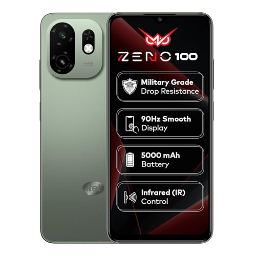 Zeno100 (3+5GB RAM, 64GB ROM) | 5000mAh Battery with Type-C | 90H...
