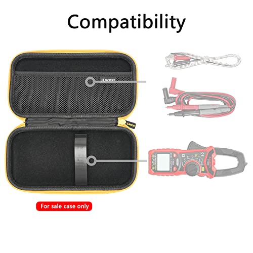Image of RLSOCO Carrying Case for KAIWEETS KC604 /HT206D /HT206A /HT206B Digital Clamp Meter T-RMS 6000 /4000 Counts Multimeter Voltage Tester and More (Case Only)