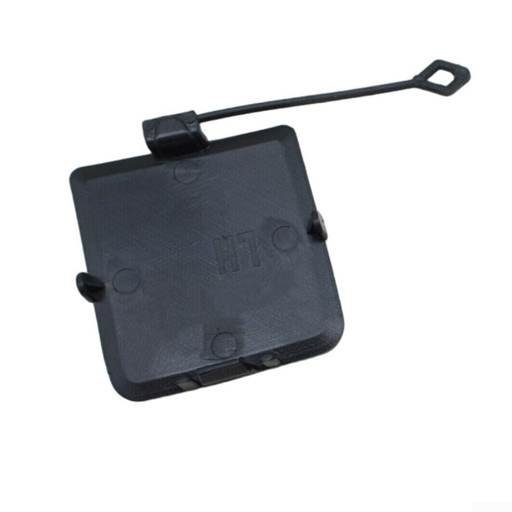 Cubierta de gancho de remolque para BMW para X1 E84 2009-2012, reemplazo lateral izquierdo y derecho, OEM 51122990609 51122990610, tapa de ajuste negro ABS (51122990609 izquierda)